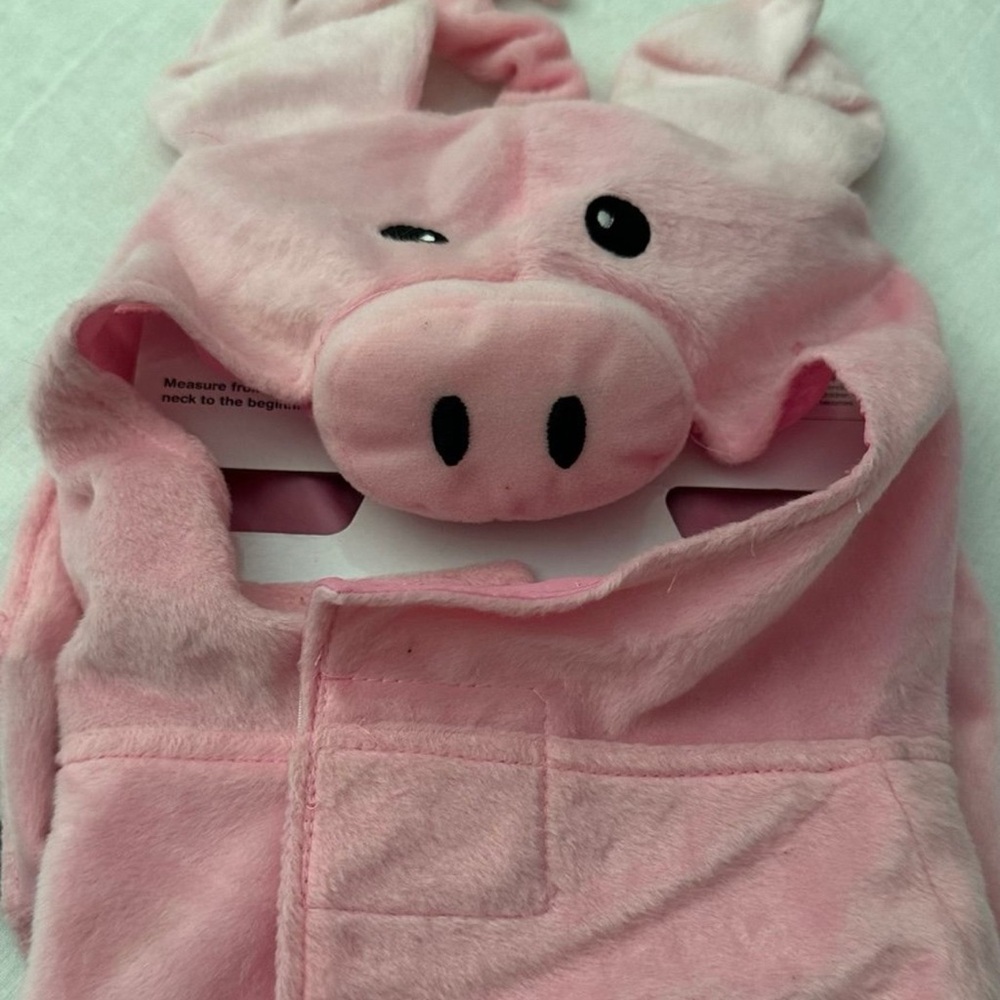Adorable Pink Pig Costume Hoodie